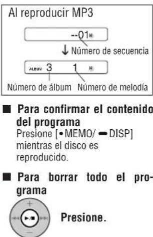PANASONIC SLJ900 - Reproducción del programa - 2
