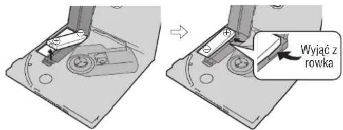PANASONIC SLJ900 - Jak wyjać akumulatorki - 1