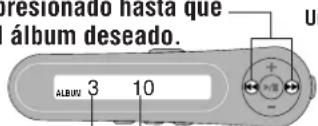 PANASONIC SLJ900 - Iniciar la reproduccion con un album (salto de album) - 1