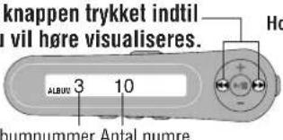 PANASONIC SLJ900 - Sadan begynder man at afspille et album (Album-skip) - 1