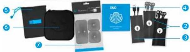 BLUETENS Duo Sport - Innhold i pakken - 2