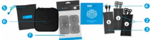 BLUETENS Duo Sport - 2.Box content - 2