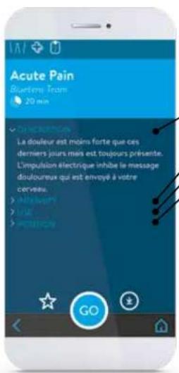 BLUETENS Duo Sport - SELECTIE PROGRAMMA - 3