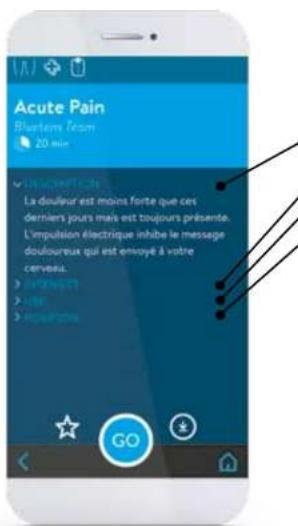 BLUETENS Duo Sport - PROGRAM SELECTION - 2
