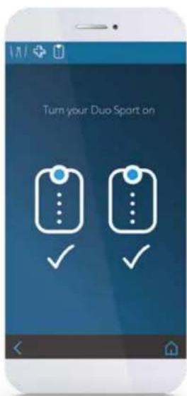 BLUETENS Duo Sport - AVAA OHJELMALISTA - 2