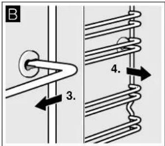 SIEMENS HB20AB521C - Décrocher les supports - 2