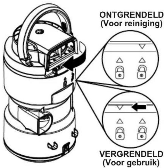 PANASONIC MCCL934E - HET STOFRESERVOIR TERUG PLAATSEN - 2