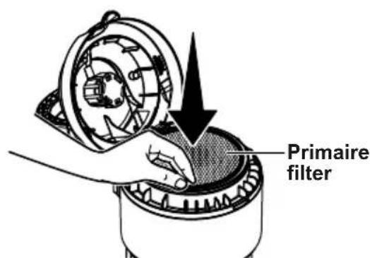 PANASONIC MCCL934E - Primaire filter (Wasbaar) - 5