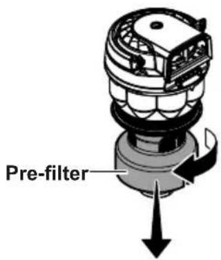 PANASONIC MCCL934E - Pre-filter - 2