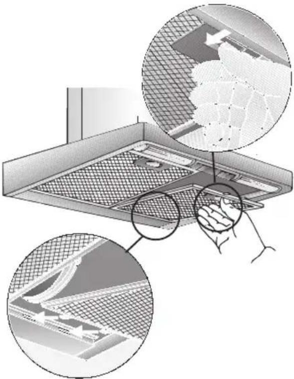 CONSTRUCTA CD636050 - Smontaggio e montaggio dei filtrini metallici per grassi: - 1