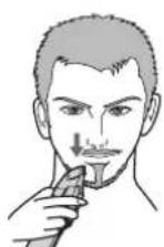 PANASONIC ERGB44 - Deasupra si dedesubtul buzelor - 2