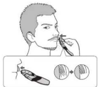 PANASONIC ERGB44 - Over og under leppene - 1