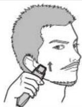 PANASONIC ERGB44 - Shaping the hair around your ears - 2