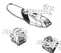 PANASONIC ERGB44 - Curatarea aparatului de tuns - 2