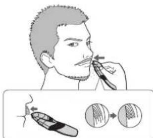 PANASONIC ERGB44 - Oberhalb und unterhalb der Lippen - 1