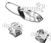 PANASONIC ERGB44 - Czyszczenie maszynki - 4