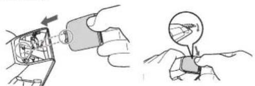 PANASONIC ERGB44 - Montage de la lame - 1