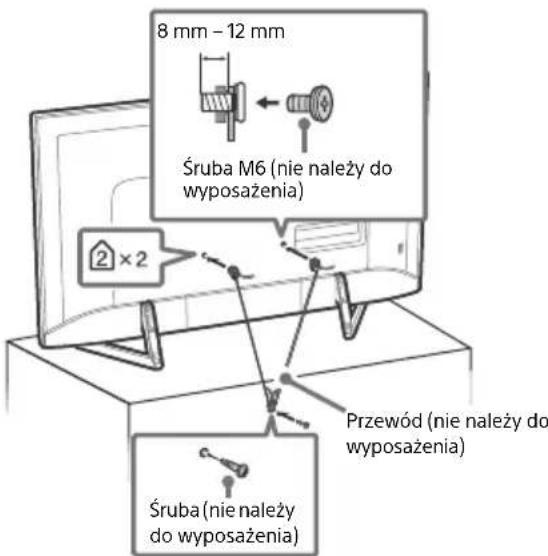 SONY Bravia KD49XF9005 - Zabepieczenie przyd przewróceniem - 2