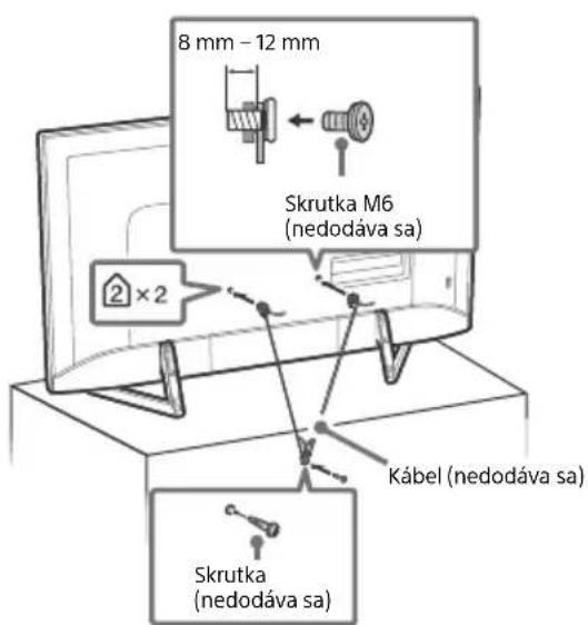 SONY Bravia KD49XF9005 - Predchádzanie prevrhnutiu - 2