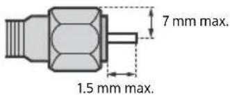 SONY Bravia KD49XF9005 - Recommendation of F type plug - 1