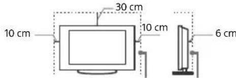 SONY Bravia KD49XF9005 - Aération - 2