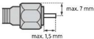 SONY Bravia KD49XF9005 - Rekommendation for kontakten av F-typ - 1