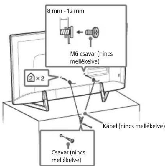 SONY Bravia KD49XF9005 - A felborulas megakadalyozasa - 2
