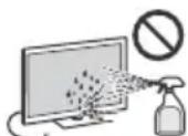 SONY Bravia KD49XF9005 - Tratimiento y limpieza de la superficie de la pantalla y la carcasa del televisor - 1