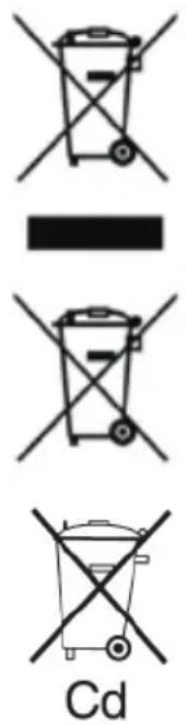 PANASONIC EY7460 - Information för användare om hopsamling och avfallshantering av gammalt material och använda batterier - 1