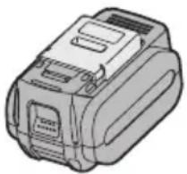 PANASONIC EY7460 - [Батарейний блок] Для належного використан- ня батарейного блоку Літій-іонний батарейний блок (EY9L60) - 1