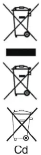 PANASONIC EY7460 - Brukerinformasjon om innsamling og håndtering av gammelt utstyr og brukte batterier - 1