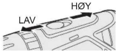 PANASONIC EY7460 - Valg av hastighet - 1