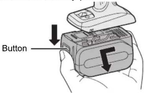 PANASONIC EY7460 - To remove the battery pack: - 1