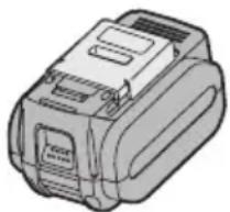 PANASONIC EY7460 - Pacco batteria Li-ion (EY9L60) - 1