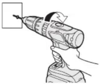 PANASONIC EY7460 - Funzione blocco punta - 1