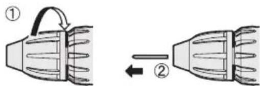 PANASONIC EY7460 - Rimozione - 1