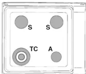 INDESIT P 40 (IX)IB - Characteristic of the burners and nozzles - 4