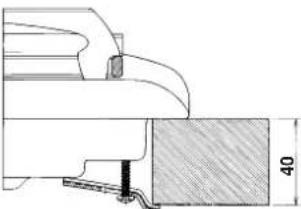 INDESIT P 40 (IX)IB - Posicao - 7