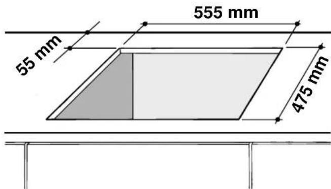 INDESIT P 40 (IX)IB - Instalación de los planos componibles - 2