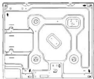 INDESIT P 40 (IX)IB - Instalación de los planos componibles - 6