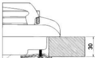 INDESIT P 40 (IX)IB - Installazione dei piani da incasso - 4