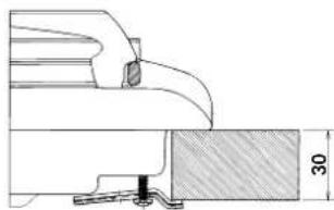 INDESIT P 40 (IX)IB - Installation of Built-in Cooktops - 4