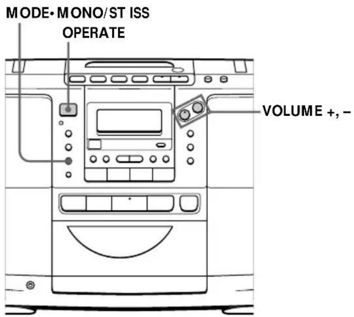 SONY ZSD50 - Maintenez la touche TUNING - 3