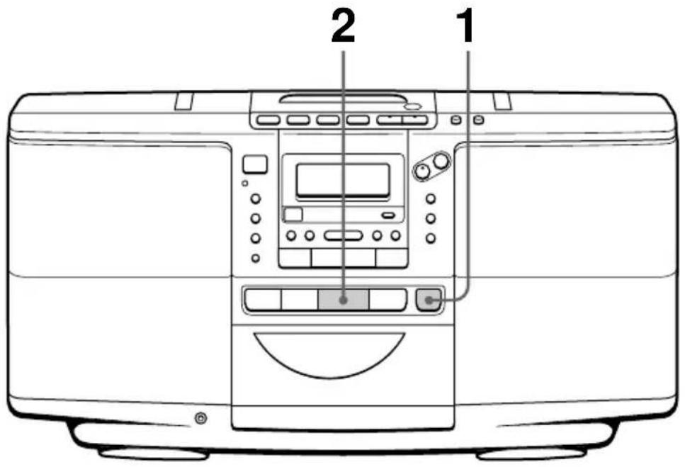 SONY ZSD50 - Wiedergeben einer CD - 1