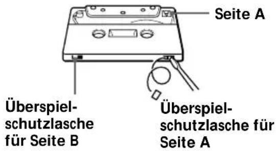 SONY ZSD50 - Hinweise zu Kassetten - 1
