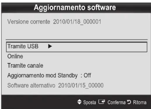 SAMSUNG UE37C5700QS - Aggiornamento software - 1