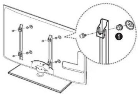 SAMSUNG UE37C5700QS - Preparazione per l'installazione di un supporto a parete - 2