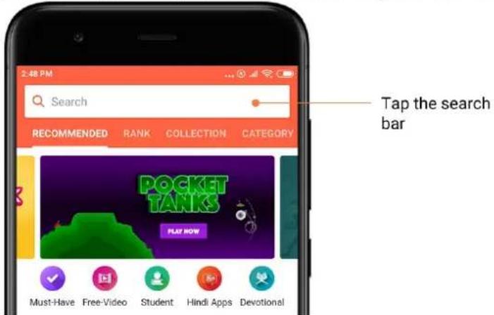 Xiaomi Redmi Note 7 - Rechercher des applications - 1