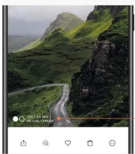Xiaomi Redmi Note 7 - Horodatage et filigranes - 2