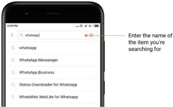 Xiaomi Redmi Note 7 - Rechercher des applications - 2